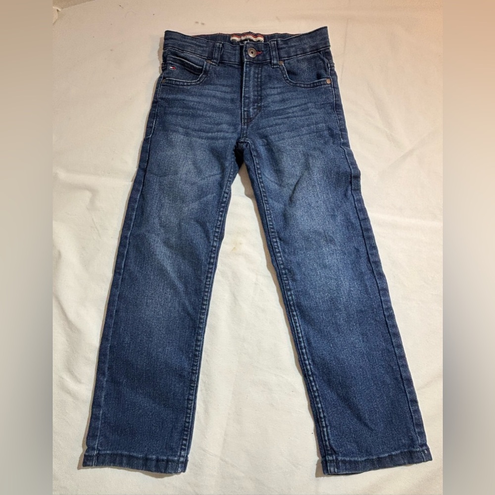 Tommy Hilfiger Classic Dark Blue Boys Jeans Sz 5 slim
